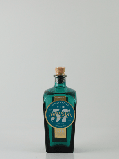 Mawsim Gin Spice & Herbs DEPTH 57 - Bottle Of Japan