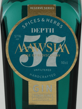 Load image into Gallery viewer, Mawsim Gin Spice &amp; Herbs DEPTH 57 - Bottle Of Japan