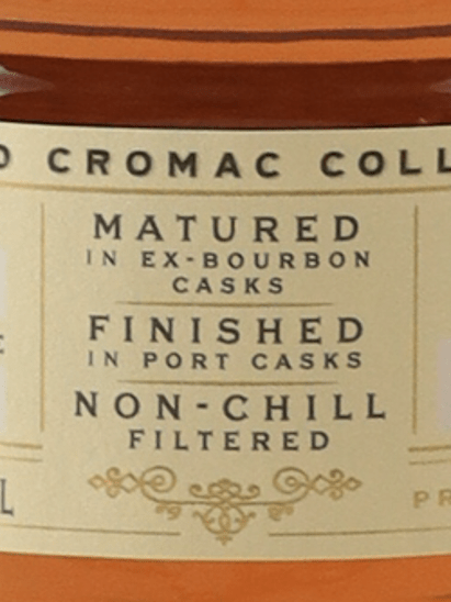 McConnell's 20 Year Old Old Cromac Collection - Bottle Of Japan