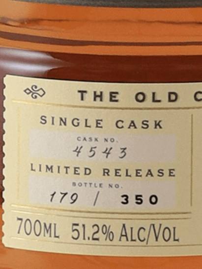McConnell's 20 Year Old Old Cromac Collection - Bottle Of Japan