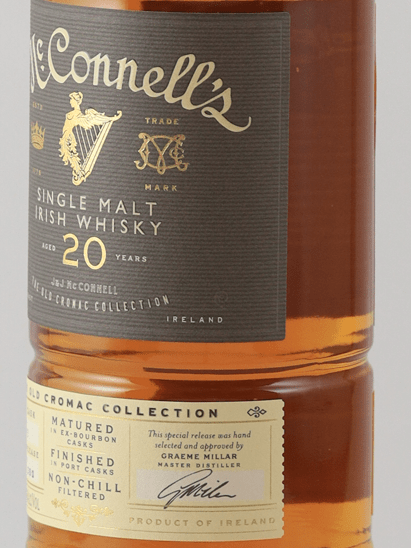 McConnell's 20 Year Old Old Cromac Collection - Bottle Of Japan