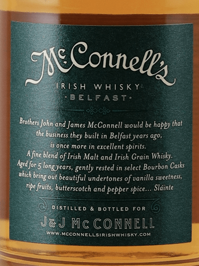 McConnell's 5 Year Old - Bottle Of Japan