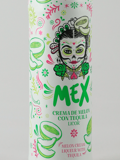 Mex Melon Cream Tequila - Bottle Of Japan