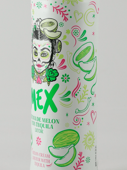 Mex Melon Cream Tequila - Bottle Of Japan