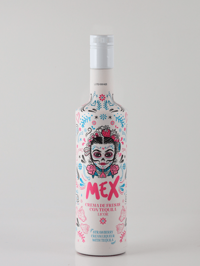 Mex Strawberry Cream Tequila - Bottle Of Japan