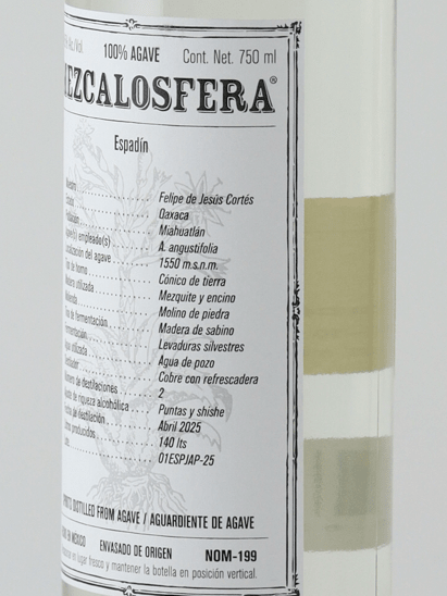 Mezcalosfera Espadín - Bottle Of Japan
