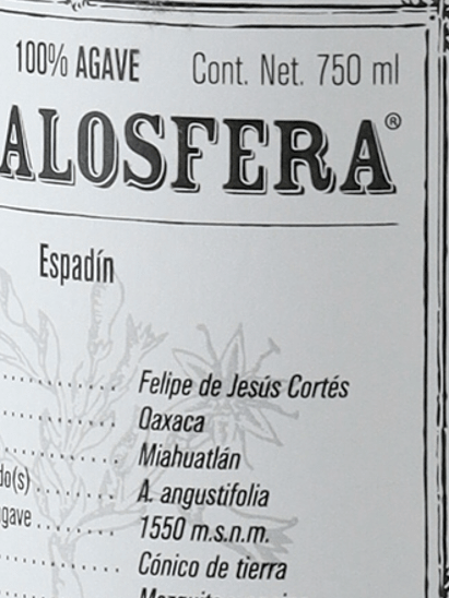 Mezcalosfera Espadín - Bottle Of Japan