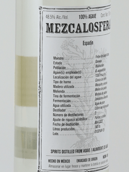 Mezcalosfera Espadín - Bottle Of Japan
