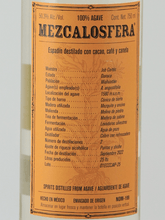 Load image into Gallery viewer, Mezcalosfera Espadín + Cacao + Coffee + Cinnamon - Bottle Of Japan