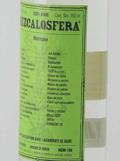 Mezcalosfera Madrecuishe - Bottle Of Japan