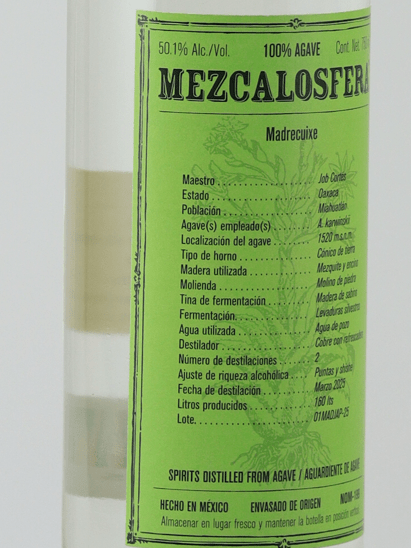 Mezcalosfera Madrecuishe - Bottle Of Japan