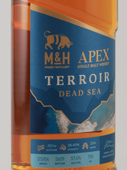 M&H Apex Terroir Dead Sea - Bottle Of Japan
