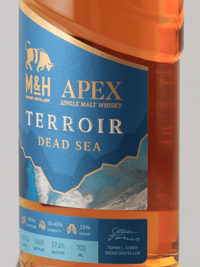M&H Apex Terroir Dead Sea - Bottle Of Japan