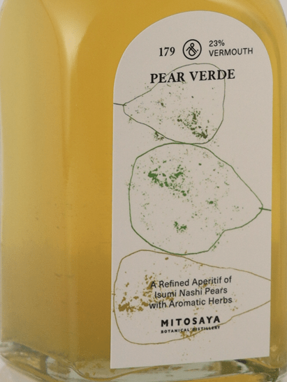 mitosaya No.179 PEAR VERDE - Bottle Of Japan