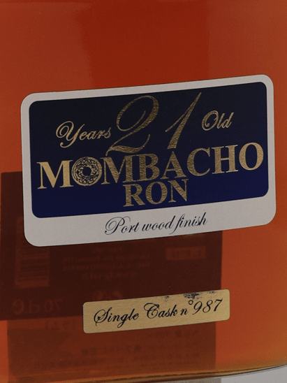 Mombacho 21 Year Old Port Wood Finish - Bottle Of Japan