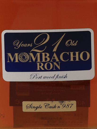 Mombacho 21 Year Old Port Wood Finish - Bottle Of Japan
