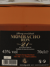 Load image into Gallery viewer, Mombacho 21 Year Old Sherry Wood Finish - Bottle Of Japan