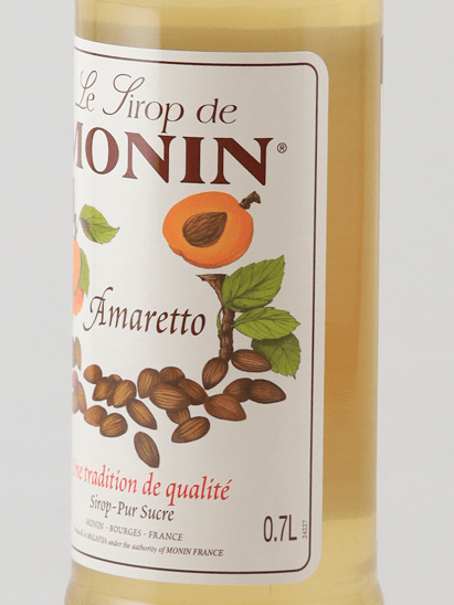Monin Amaretto Syrup 700ml - Bottle Of Japan