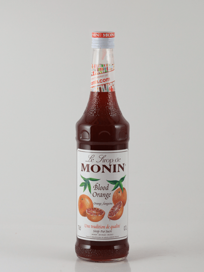 Monin Blood Orange Syrup - Bottle Of Japan