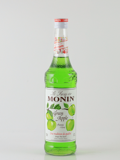 Monin Green Apple Syrup 700ml - Bottle Of Japan