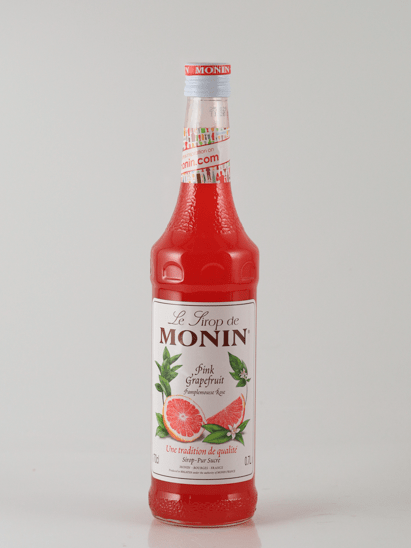 Monin Pink Grapefruit Syrup - Bottle Of Japan