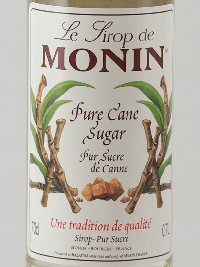 Monin Sugar Syrup - Bottle Of Japan