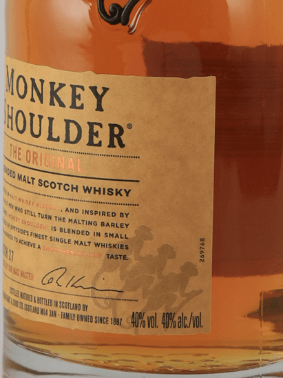 Monkey Shoulder Batch 27 700ml - Bottle Of Japan