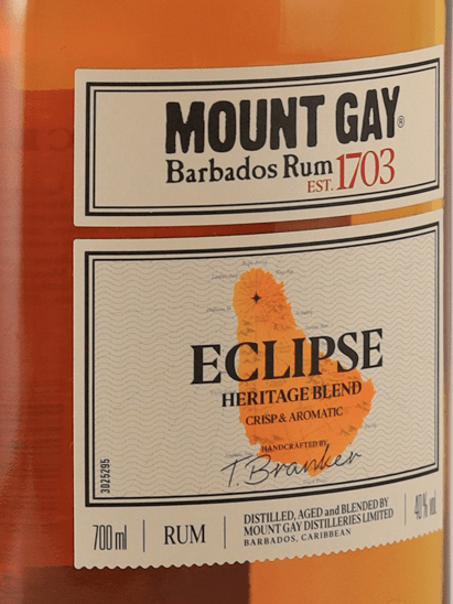 Mount Gay Eclipse - Bottle Of Japan
