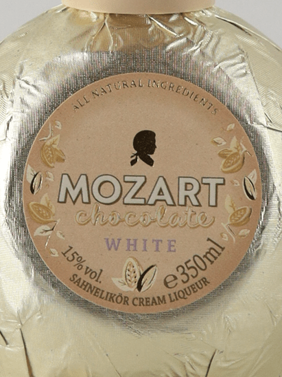 Mozart White Chocolate Liqueur 350ml - Bottle Of Japan