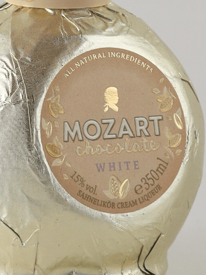 Mozart White Chocolate Liqueur 350ml - Bottle Of Japan