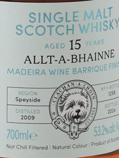 Murray McDavid Allt - A - Bhainne 15 Year Old 2009 - Bottle Of Japan