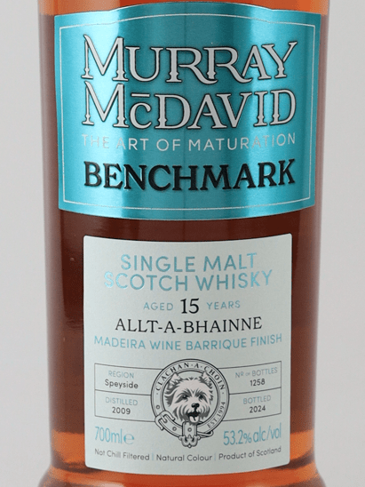 Murray McDavid Allt - A - Bhainne 15 Year Old 2009 - Bottle Of Japan