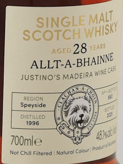 Murray McDavid Allt - A - Bhainne 28 Year Old 1996 - Bottle Of Japan