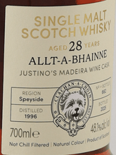 Load image into Gallery viewer, Murray McDavid Allt - A - Bhainne 28 Year Old 1996 - Bottle Of Japan