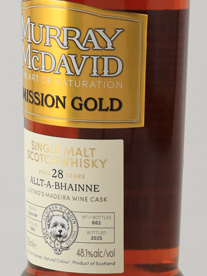 Murray McDavid Allt - A - Bhainne 28 Year Old 1996 - Bottle Of Japan