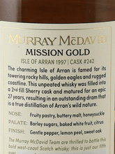 Load image into Gallery viewer, Murray McDavid Arran 27 Year Old 1997 - Bottle Of Japan