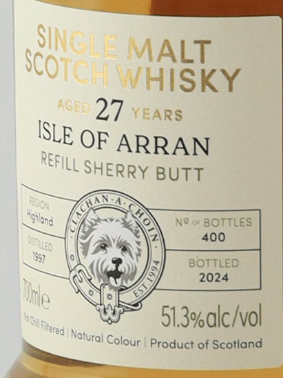 Murray McDavid Arran 27 Year Old 1997 - Bottle Of Japan