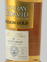 Load image into Gallery viewer, Murray McDavid Arran 27 Year Old 1997 - Bottle Of Japan