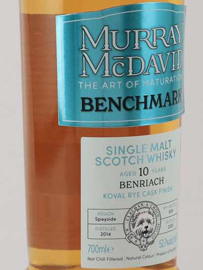 Murray McDavid Benriach 10 Year Old 2014 - Bottle Of Japan