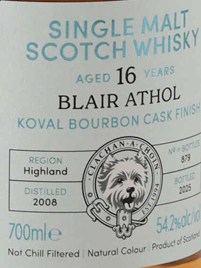 Murray McDavid Blair Athol 16 Year Old 2008 - Bottle Of Japan