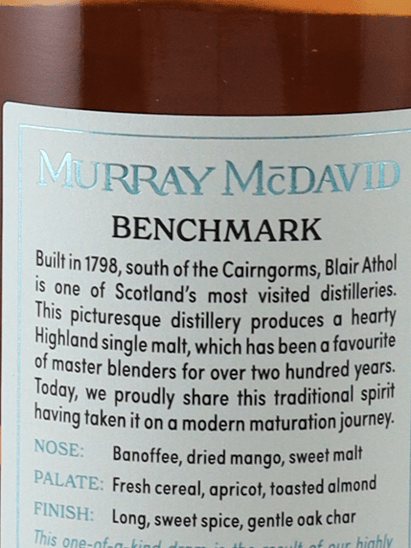 Murray McDavid Blair Athol 16 Year Old 2008 - Bottle Of Japan