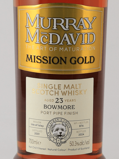 Murray McDavid Bowmore 23 Year Old 2001 - Bottle Of Japan
