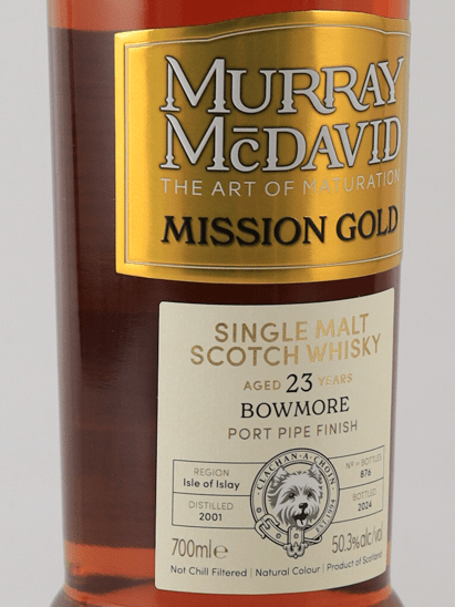 Murray McDavid Bowmore 23 Year Old 2001 - Bottle Of Japan