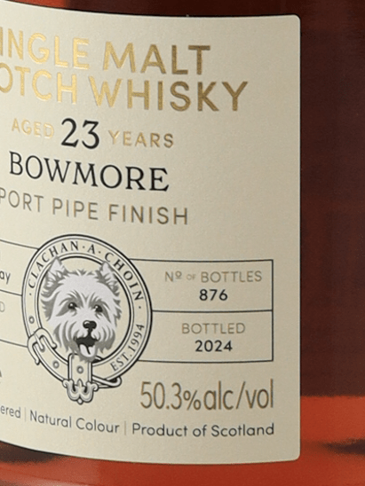 Murray McDavid Bowmore 23 Year Old 2001 - Bottle Of Japan