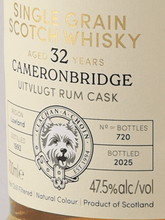 Load image into Gallery viewer, Murray McDavid Cameronbridge 32 Year Old 1992 - Bottle Of Japan