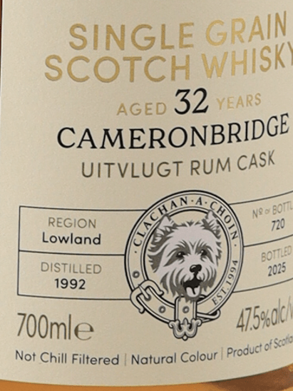 Murray McDavid Cameronbridge 32 Year Old 1992 - Bottle Of Japan