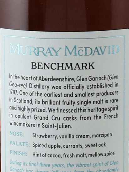 Murray McDavid Glen Garioch 13 Year Old 2010 - Bottle Of Japan