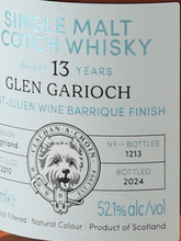 Load image into Gallery viewer, Murray McDavid Glen Garioch 13 Year Old 2010 - Bottle Of Japan
