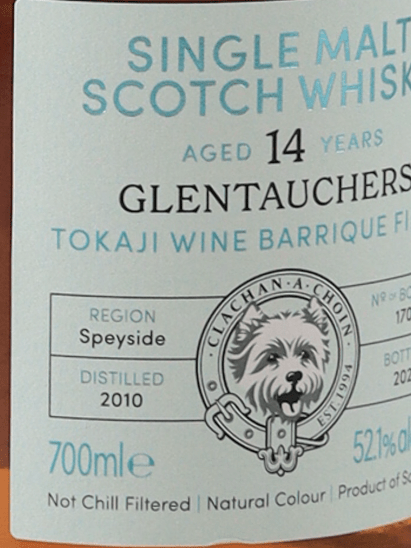 Murray McDavid Glentauchers 14 Year Old 2010 - Bottle Of Japan