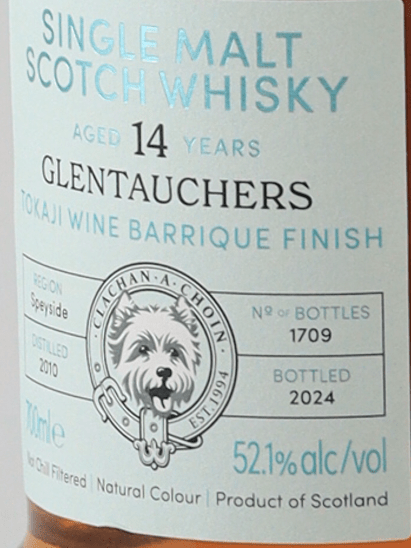 Murray McDavid Glentauchers 14 Year Old 2010 - Bottle Of Japan